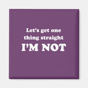 Aimant Mettons une chose au clair