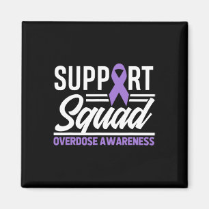 Aimant Mettre fin à la surdose de soutien Sensibilisation