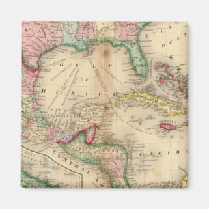 Aimant Mexique, Amérique centrale, Antilles