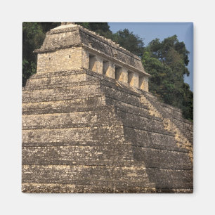 Aimant Mexique, province de Chiapas, Palenque. Temple de