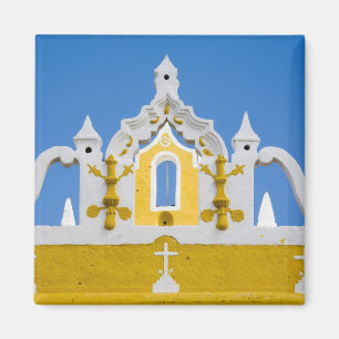 Aimant Mexique, Yucatan, Izamal. Le couvent franciscain 3