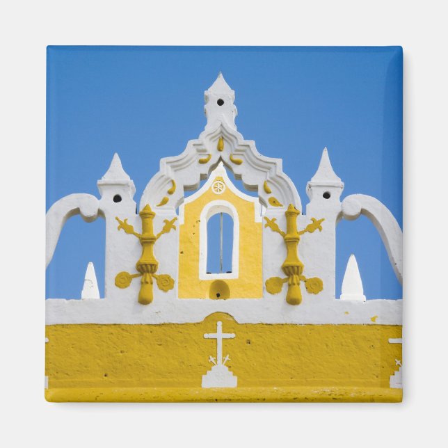Aimant Mexique, Yucatan, Izamal. Le couvent franciscain 3 (Devant)