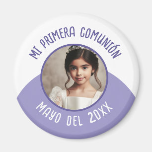 Aimant Mi primera comunión con foto recuerdo