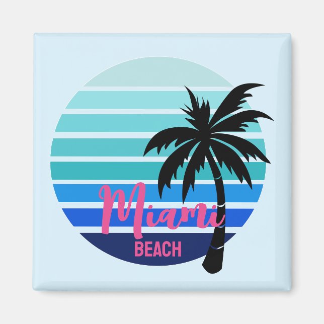 Aimant Miami Beach (Devant)