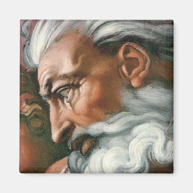 Aimant Michelangelo Création Adam Dieu (Devant)