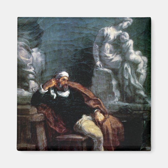 Aimant Michelangelo dans son Studio (Devant)