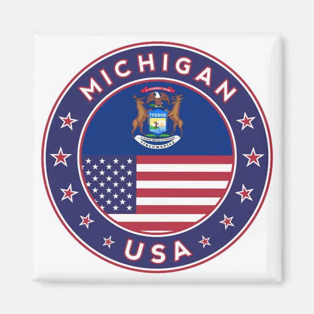 Aimant Michigan (Devant)