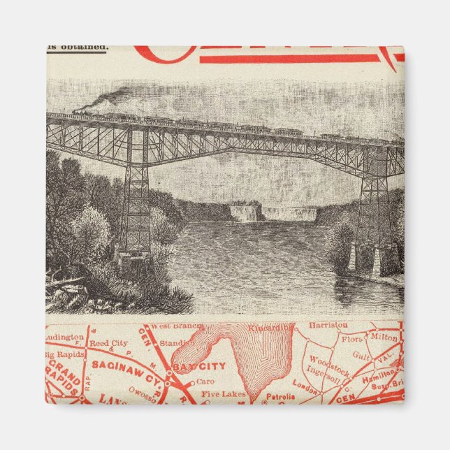 Aimant Michigan Central Railroad (Devant)