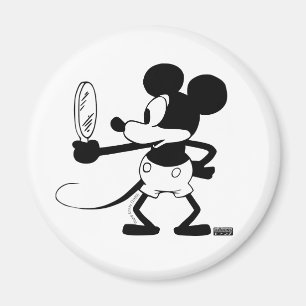 Aimant Mickey - Looking in the Mirror (Plane Crazy, 1929)