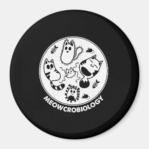 Aimant Microbiology Science Cat Lovers