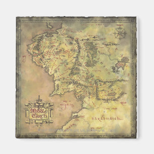 Aimant MIDDLE EARTH™ Map