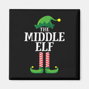 Aimant Middle Elf Chemise Matching Famille Amusante Group