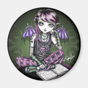 Aimant mignon de fée d'Emo d'allié