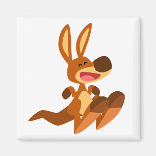 Aimant mignon de Joey de kangourou de bande