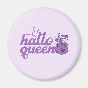 Aimant Mignonne Halloween, Reine d'Halloween, Reine d'Hal
