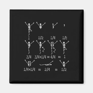 Aimant Mignonne Math Enseignant équation Squelette Étudia