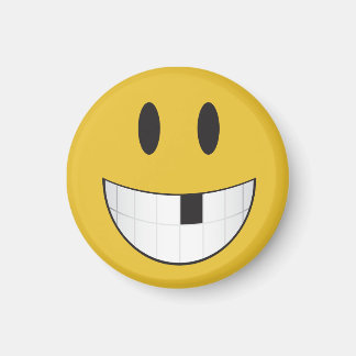 Aimant Mignonne & minuscule mon 1ère dent manquante émoji