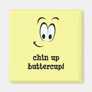 Aimant Mignonne Visage Heureux