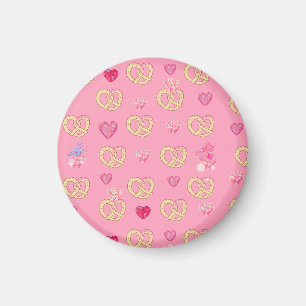 Aimant Mikitiez mignon bretzel pain douillet pâte valenti