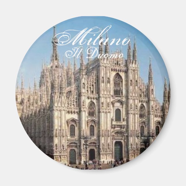 Aimant Milano_Duomo, Milano, Il Duomo (Devant)