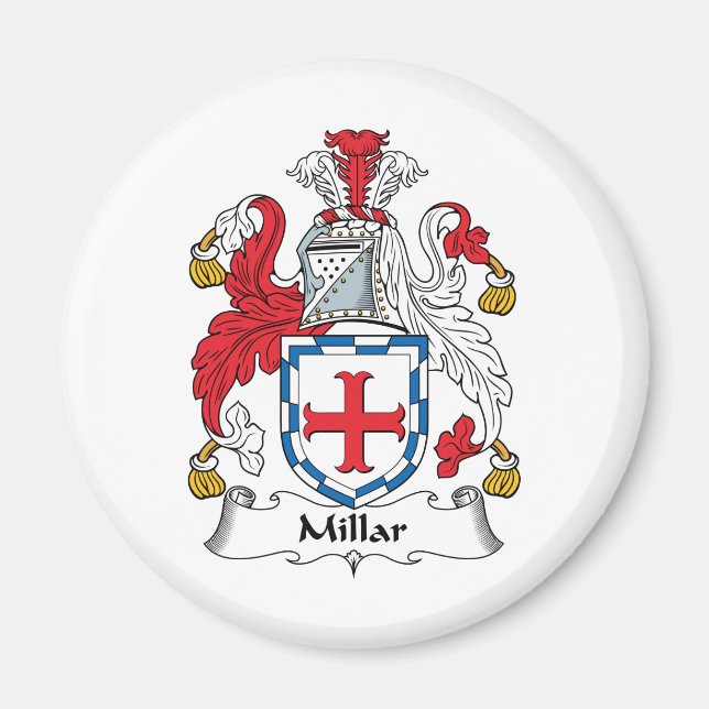 Aimant Millar Family Crest (Devant)
