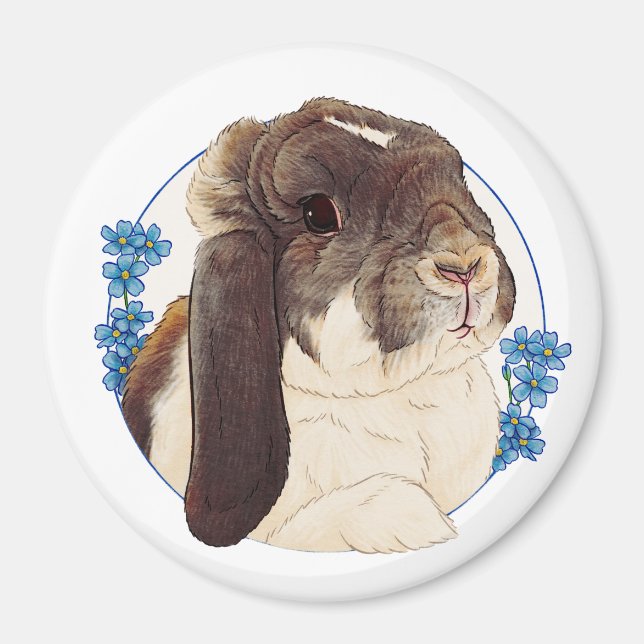 Aimant Milly Moo Bunny (Devant)