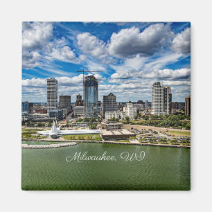 Aimant Milwaukee, Wisconsin, photo de la ville,