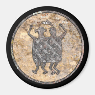 Aimant Mimbres Pottery Design "The Wedding Blanket"