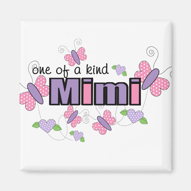 Aimant Mimi, une vraie originale (Devant)