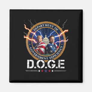 Aimant Ministère De L'Efficacité Gouvernementale Doge Tru