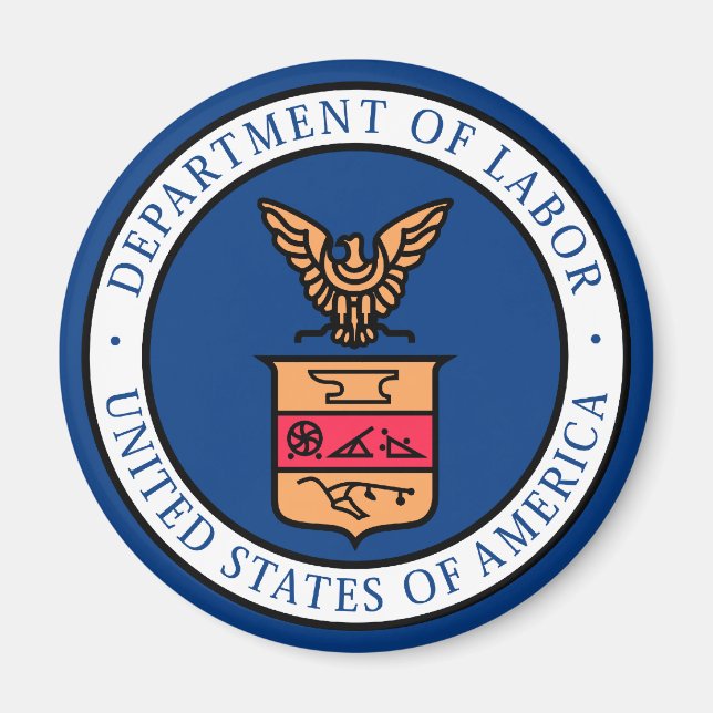 Aimant Ministère du travail (Devant)