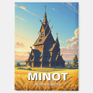 Aimant Minot Park Dakota du Nord