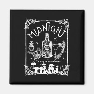 Aimant Minuit Margaritas Pratique Magie Tee Halloween
