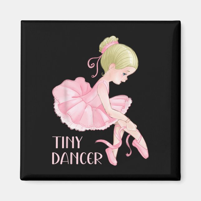 Aimant Minuscule Danseur Ballerina Fille Ballet Danse Enf (Devant)