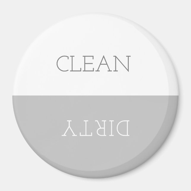 Aimant Minuscule lave-vaisselle nettoyant sale (Devant)