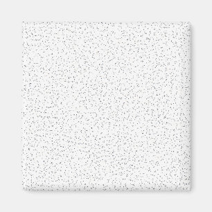 Aimant Minuscules points monochromes noirs, gris et crème