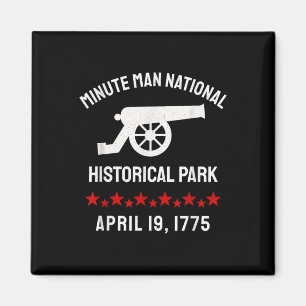 Aimant Minute Man Parc national historique révolutionnair