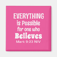 Miracle Bible Verse Christian Faith Rose