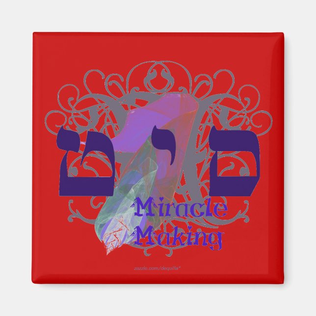 AIMANT MIRACLE FABRIQUANT ~ ROUGE (Devant)