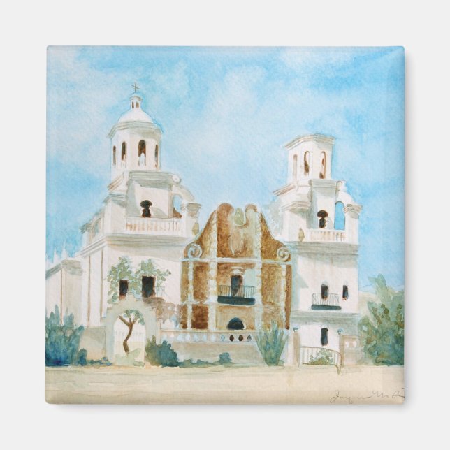 Aimant Mission San Xavier del Bac (Devant)