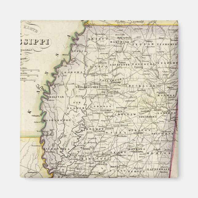 Aimant Mississippi 12 (Devant)