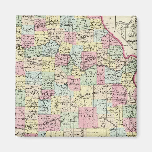 Aimant Missouri 8 (Devant)