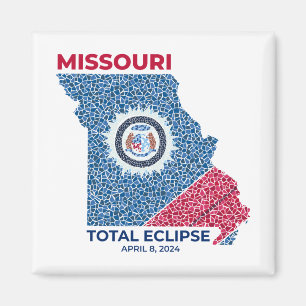 Aimant Missouri Total Carré Eclipse