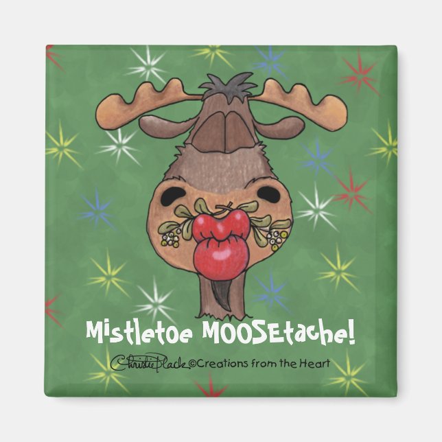 Aimant Mistletoe MOOSEtache (Devant)