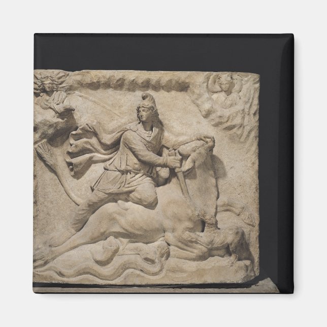 Aimant Mithras Sacrificing the Bull, 2ème siècle (Devant)