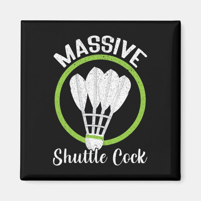 Aimant Mive Shuttle Funny Dminton (Devant)