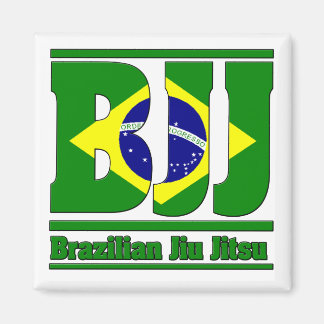 Aimant Mixed martial art du drapeau brésilien Jiu Jitsu