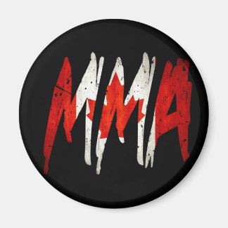 Aimant Mixed martial art du drapeau canadien