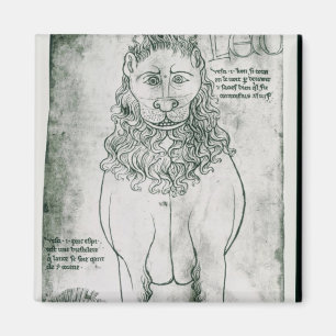 Aimant Mme Fr 19093 fol.24v Lion et Porcupine