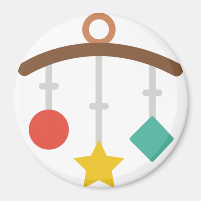 Aimant mobile bébé (Devant)